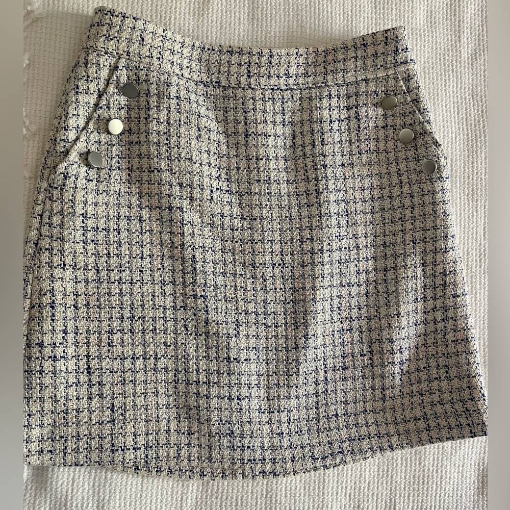 JCrew Twill Mini Skirt Size 8
